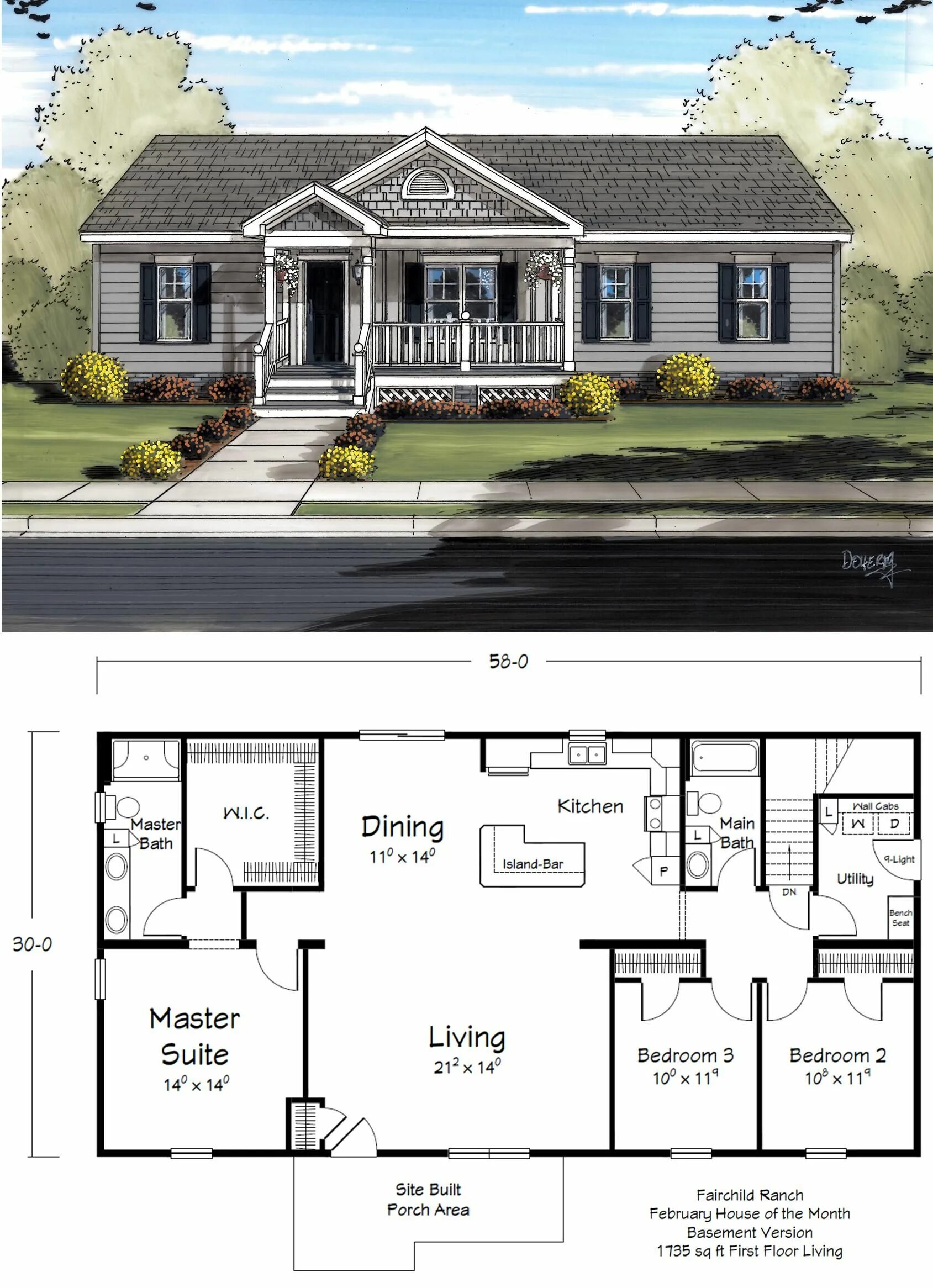 Проекты американских домов с планировками This walk-in closet delivers a WOW factor! #newhome Ranch house plans, House blu