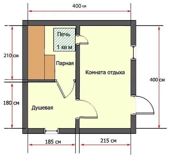 Проекты бань из газобетона бесплатно чертежи Баня из пеноблоков своими руками: проекты, строительство, отделка