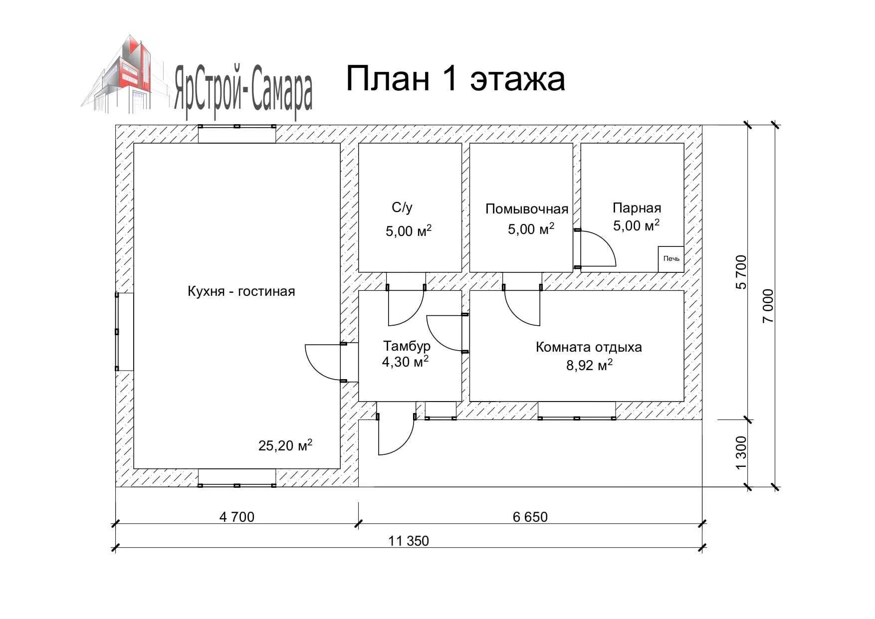 Проекты бань из газобетона бесплатно чертежи Проект бани из блоков фото - DelaDom.ru