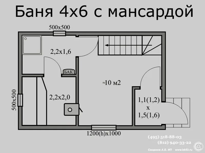 Проекты бань из пеноблоков с планировкой Проекты своими руками, Проекты