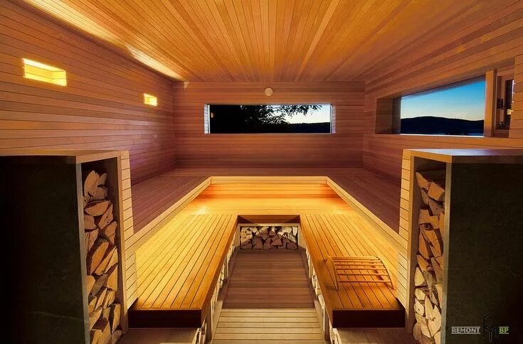 Проекты дизайн бань фото Подсветка лежаков Sauna design, Architect, Design