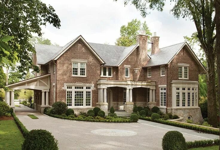 Проекты домов английского стиля фото Tudor Treasure: Architect Frank Neely designs an Old English home in Buckhead - 