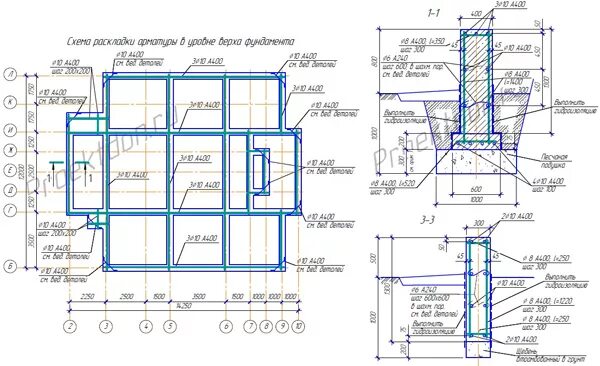 Проекты домов чертежи фундаменты Проекты - ПроектДон