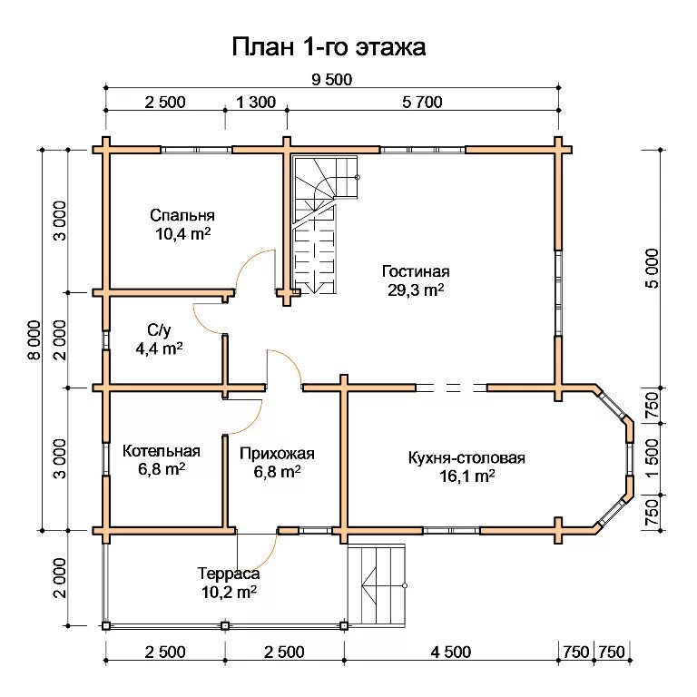 Проекты домов из бруса бесплатно чертежи Услуги. Строим Дома из бруса, профилированного бруса. : Частные обьявления