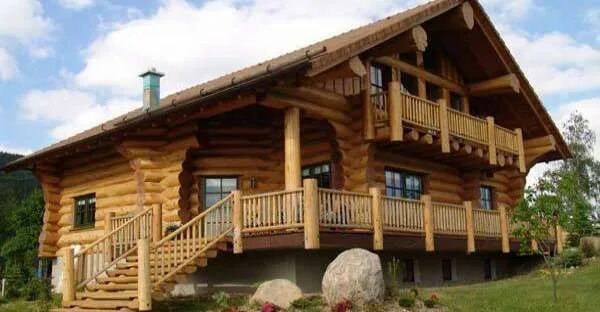 Проекты домов из кругляка фото Wonderful Log Home Plans & Photos Modern prefab homes, Log home plans, Prefab ho