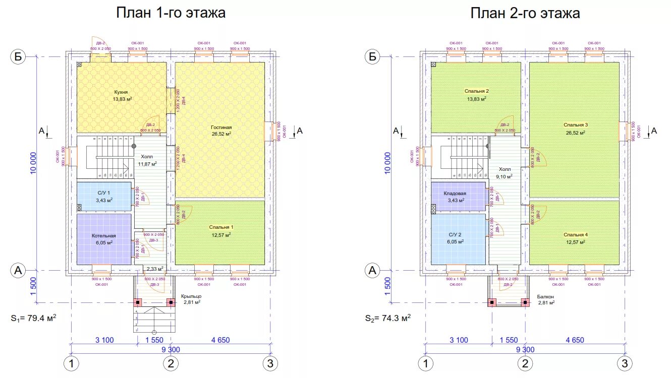 Проекты домов из пеноблоков двухэтажный планировка Планировка двухэтажного дома из газобетона