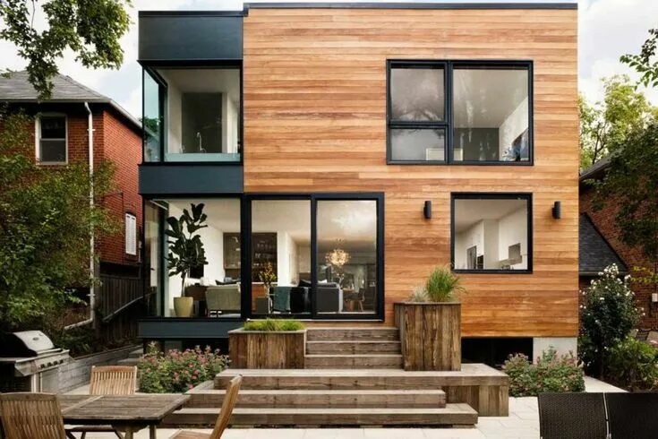 Проекты домов в стиле лофт Best General Contractors in Toronto 2018 BlogTO Facade house, Wooden house desig