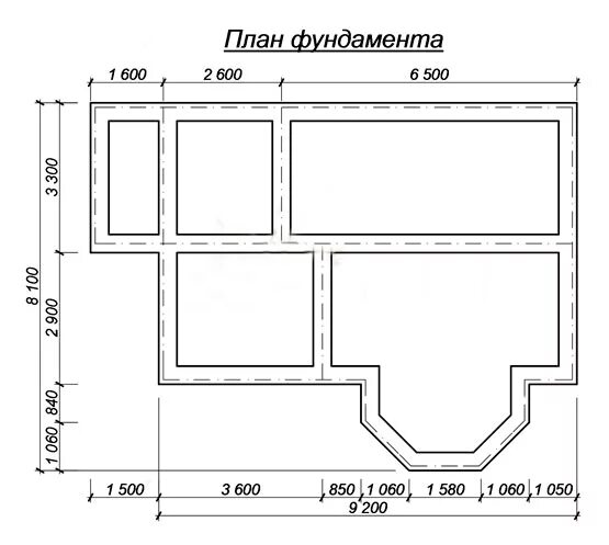 Проекты фундамента для домов бесплатно чертежи Проекты одноэтажного дома фундамента: найдено 90 изображений