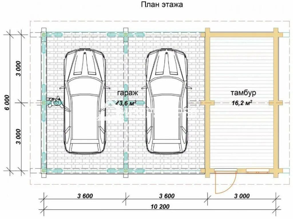 Проекты гаража фото и чертежи Заказать технически план гаражного бокса в Москве и Московской области БКИ - Бюр