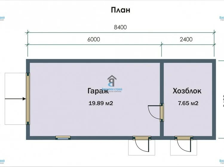 Проекты гаража с хозблоком фото Проект гаража с хозблоком: фото и внутренняя планировка строения из бруса