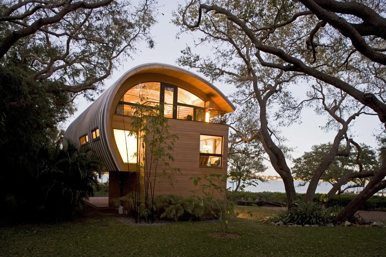 Проекты интересных домов фото Gallery of Casey Key Guest House / Sweet Sparkman Architects - 6