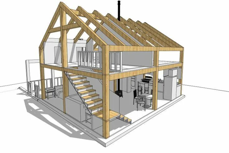 Проекты каркасных домов бесплатно чертежи и фото Pin by Ric Moore on Survival knots in 2024 A frame house plans, Modern barn hous