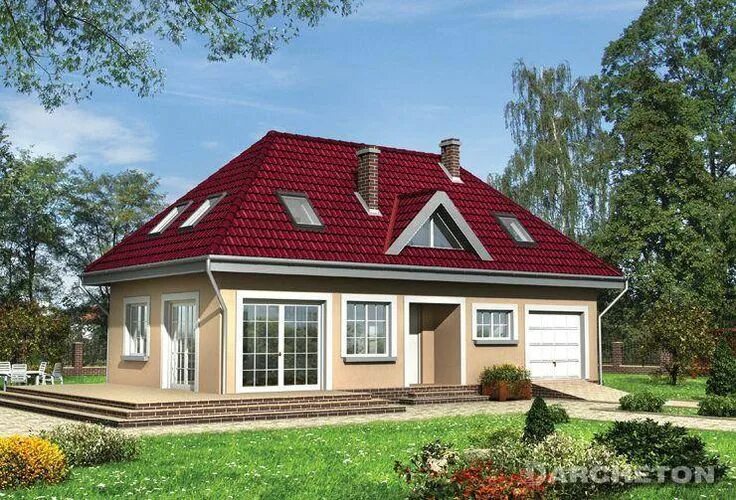 Проекты кровли домов фото Proiecte Case - Proiecte Case's Photos House styles, House, Home