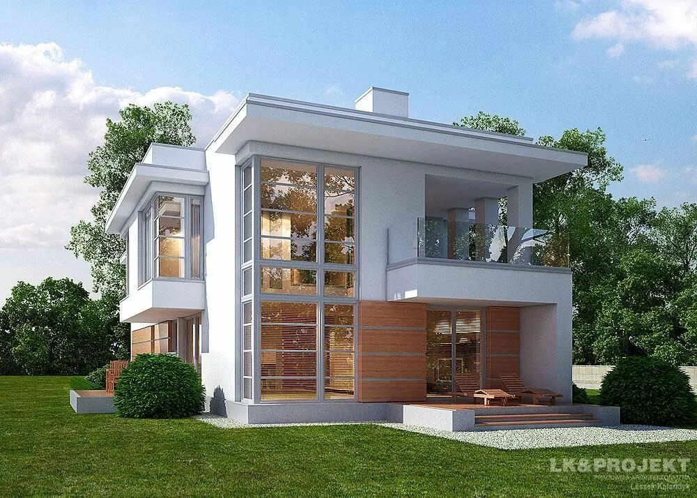 Проекты маленьких фото Picture of Innovative Two Story House with Interior Concepts Small house exterio