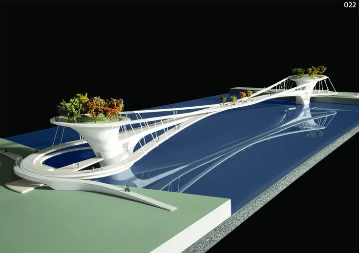 Проекты мостов фото Gallery of London's Battersea Bridge Competition is a Symbol of a Divided City -