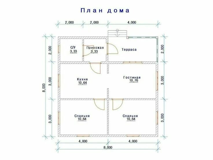 Проекты одноэтажных домов 8х8 планировка Пин от пользователя Juli-arte на доске Дома Планировки, Дом