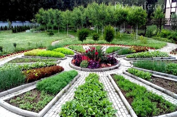 Проекты огорода фото декоративный огород весной - Поиск в Google Vegetable garden design, Home vegeta