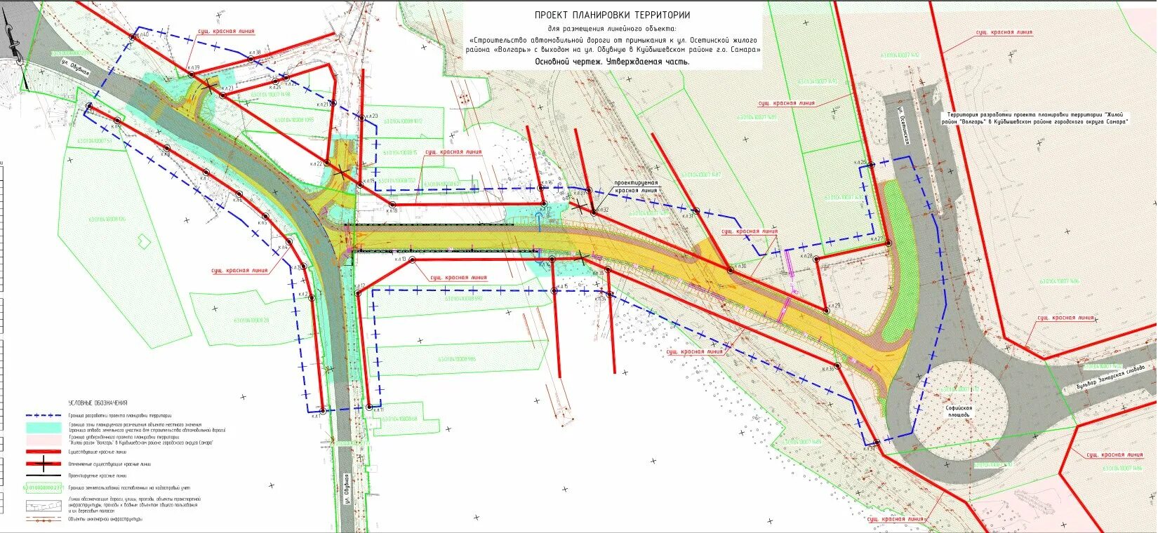 Проекты планировки территорий дорога Северное шоссе в самаре проект