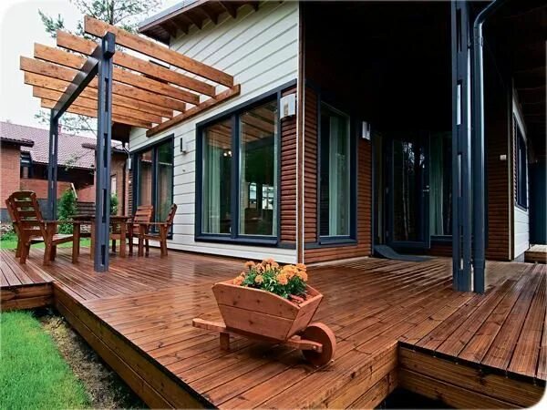 Проекты террас из дерева фото 22 Beautiful Wooden Garden Designs to Personalize Backyard Landscaping Backyard 