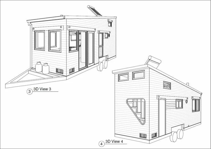 Проекты тини хаус домов с чертежами Building a Tiny House