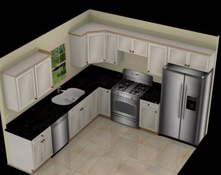 Проекты угловых кухонь фото 10 10 L Shaped Kitchen Designs Home Design Ideas Modern L Shaped Kitchen Design 