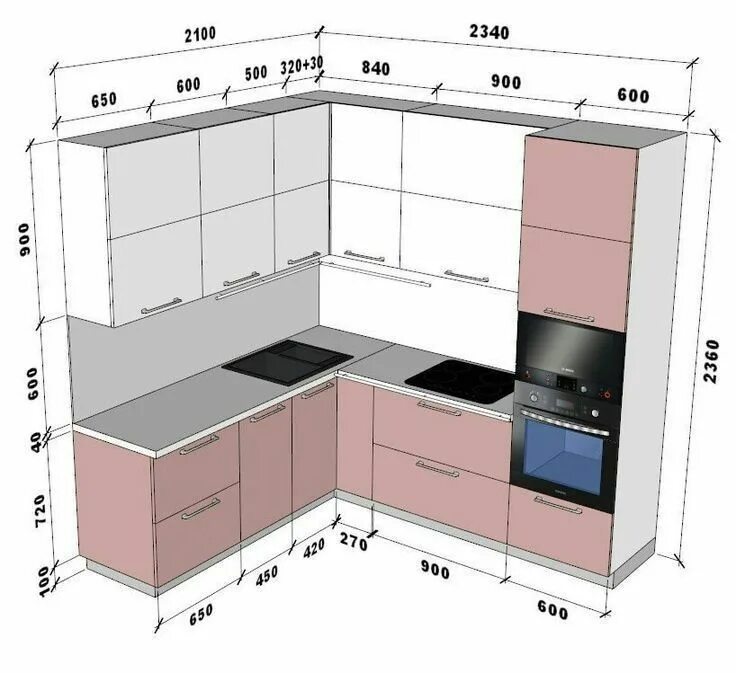 Проекты угловых кухонь фото معماري محمد سامي on Twitter Kitchen layout plans, Kitchen design decor, Kitchen 