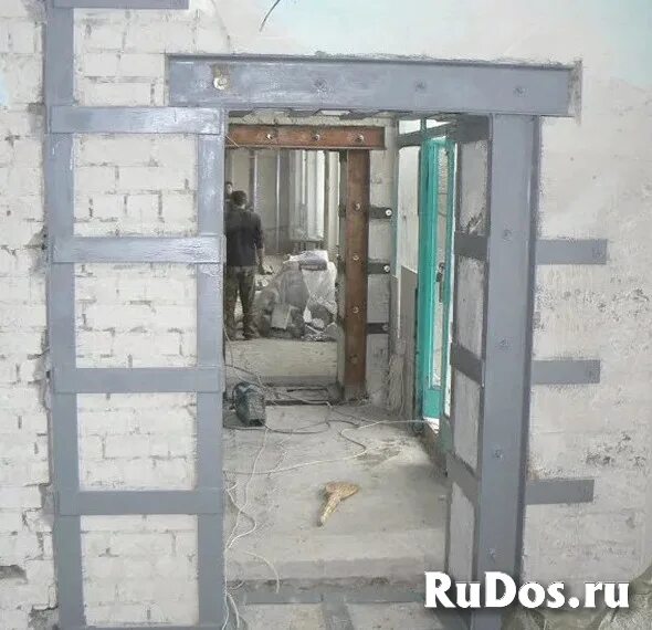 Проем в стене фото Усиливаем проёмы в несущих стенах в Нововоронеже и городе в Нововоронеже - цена 