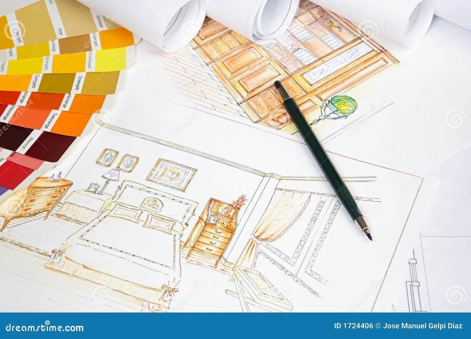 Профессии связанные с черчением дизайнер интерьера Editorial Drawings Engineer Project Stock Photos - Dreamstime