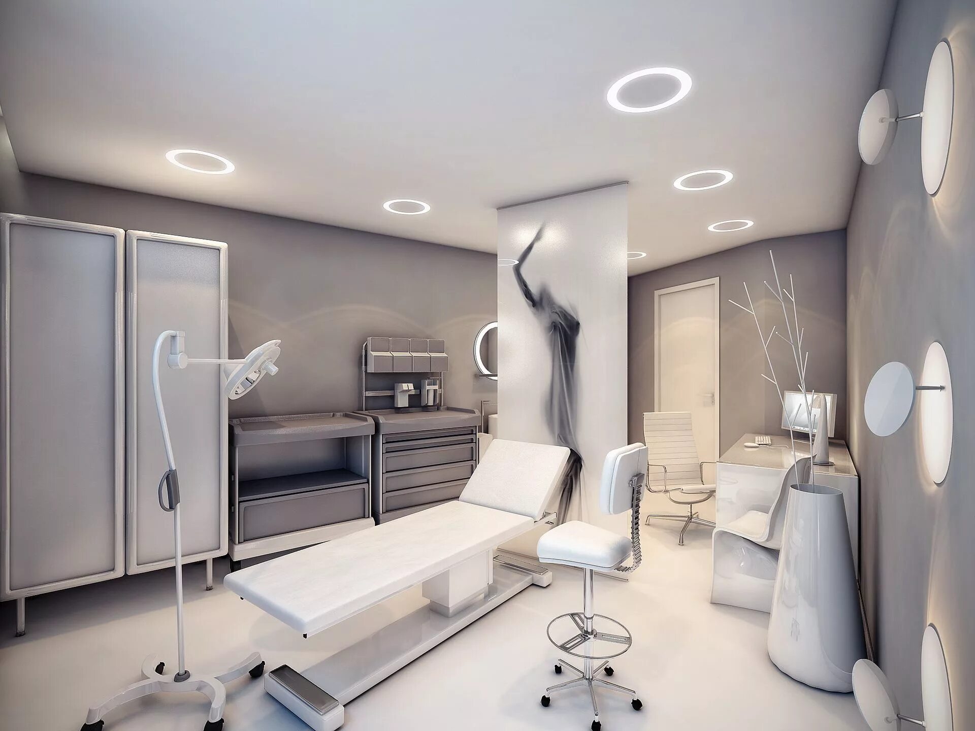 Профессиональный салон фото Medical office furniture, Clinic interior design, Medical office design