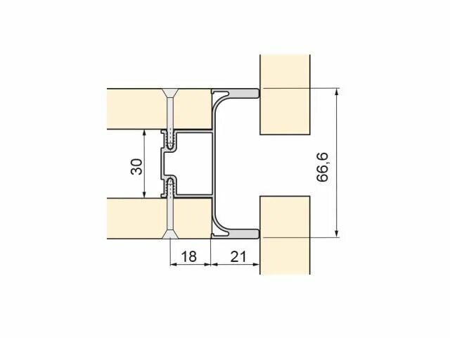 Профиль гола установка схема Fogantyú profil Gola függőleges profil dupla Kitchen furniture design, Kitchen i