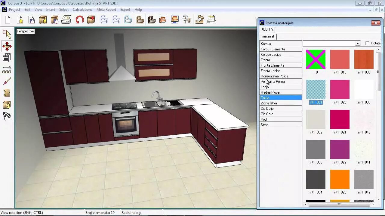 Программа дизайн интерьера мебель Corpus - Assembling A Kitchen HD - YouTube