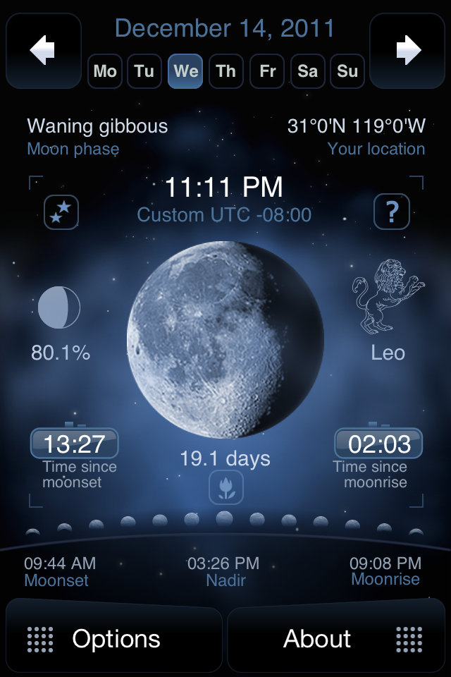 Программа для фото луны DeluxeMoon: Learn How Moon Phases Influence Your Life MacRumors Forums