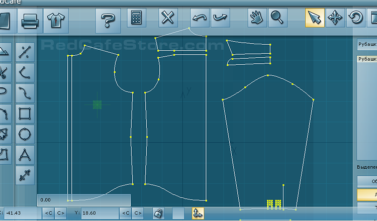 Программа для моделирования выкроек одежды бесплатно Новая версия RedCafe 1.2.0