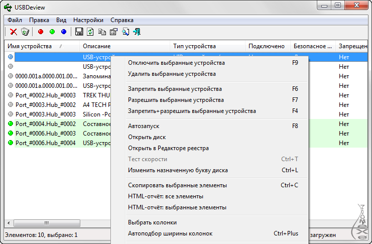 Программа для подключения usb устройств Программа для просмотра подключенных
