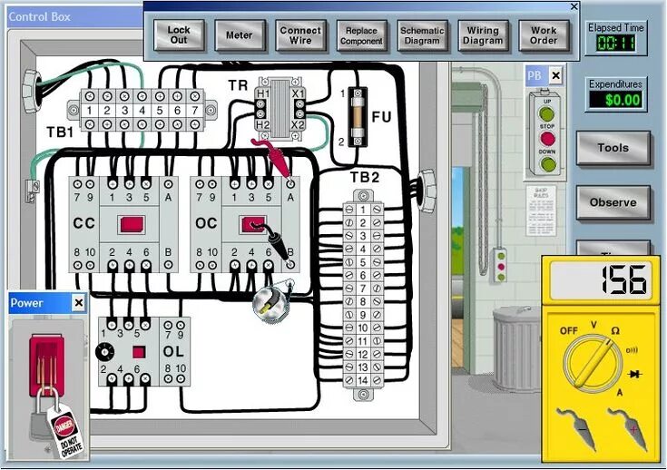 Программа для проектирования электрических схем Troubleshooting - Electrical Motor Control Circuits Electrical software, Circuit