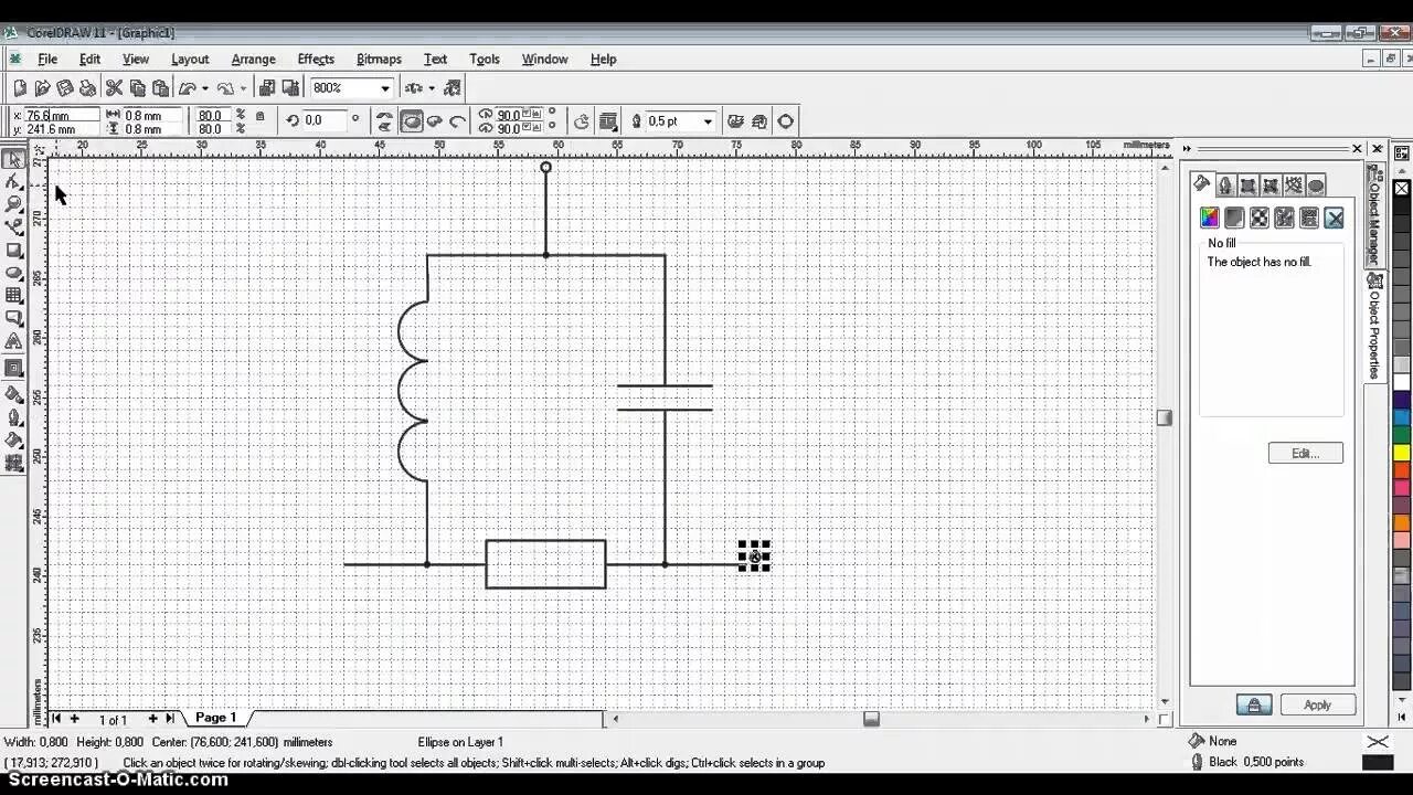 Программа для рисования электросхем CorelDraw. Электрическая схема - YouTube