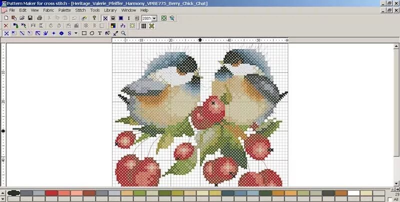 Программа для схемы вышивки крестом по фото Программа для создания схем для вышивки PatternMaker