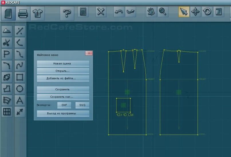 Программа для выкроек Краткая инструкция как экспортировать и правильно открывать в других CAD програм