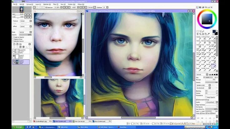 Программа фото арт Paint Tool SAI - CORALINE Paint tool sai, Paint tool sai free, Painting tools