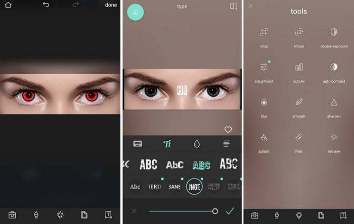 Программа глаз для фото 5 Free Android Apps to Remove Red Eye - Technipages