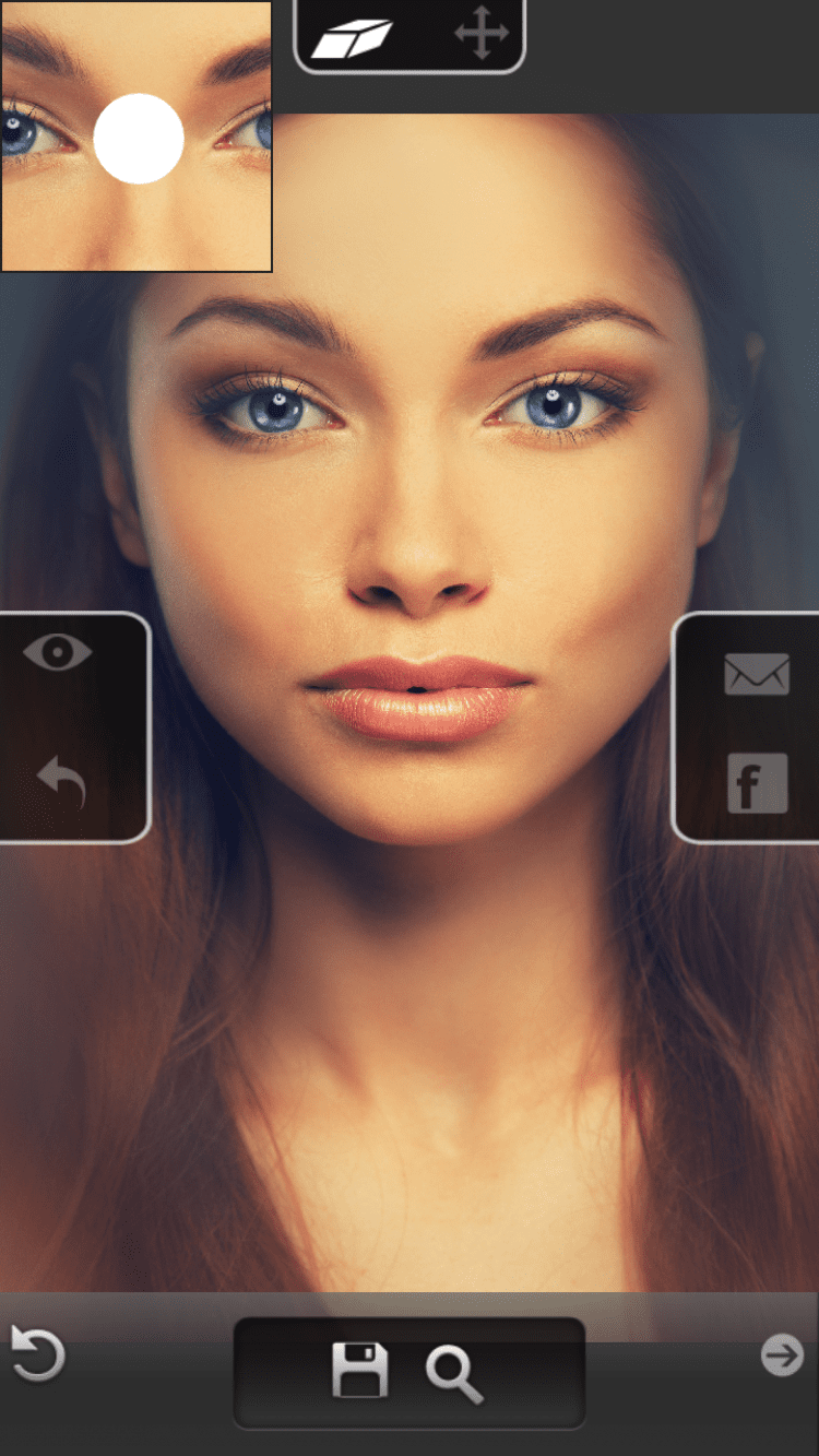 Программа глаз для фото Eye Color Changer скачать на Android бесплатно