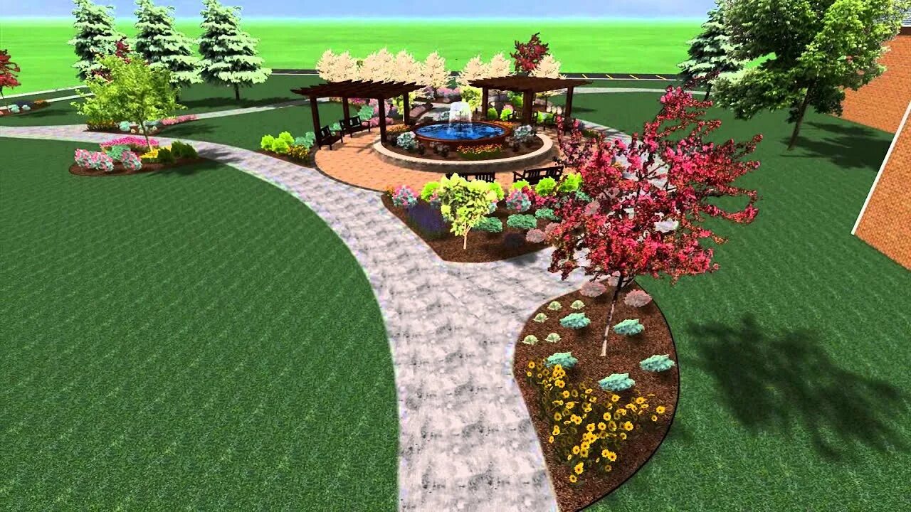 Программа ландшафтный дизайн для начинающих 3-D Landscape Design by Integrity Landscape - YouTube