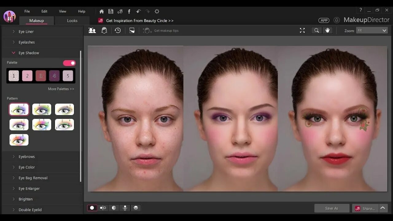 Программа макияж фото бесплатная CyberLink Makeup Director Ultra 2.0 Full Version