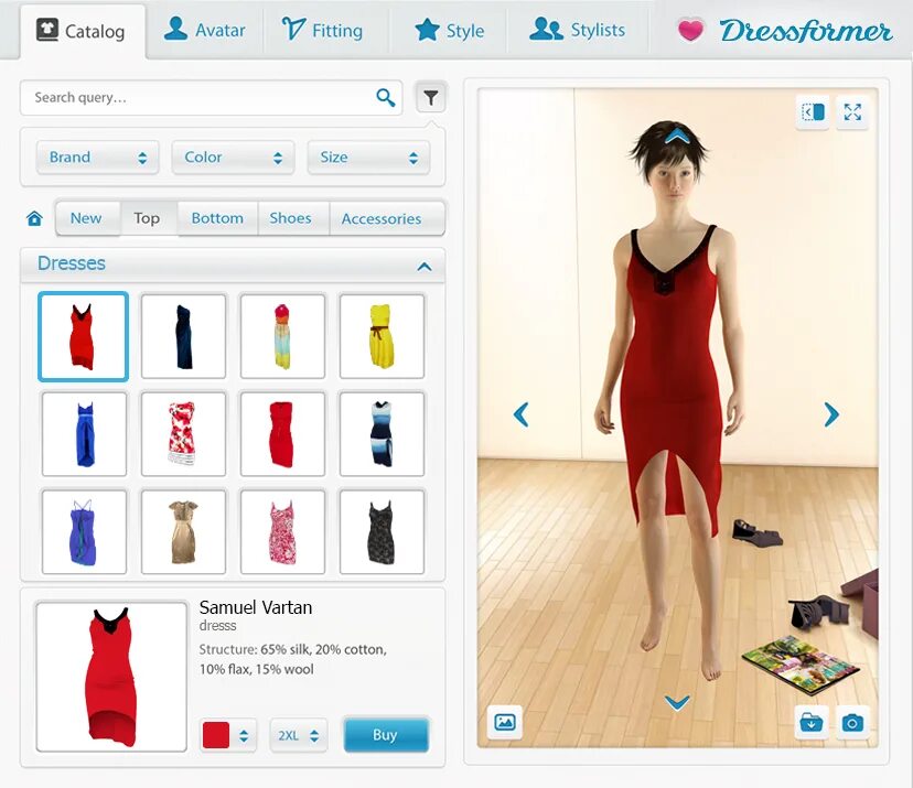 Программа одежда фото Dressformer app in Facebook Technology fashion, Online shoppers, Fashion