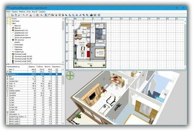 Программа планировки квартиры скачать бесплатно на русском 3) Программа Sweet Home 3D Телефон