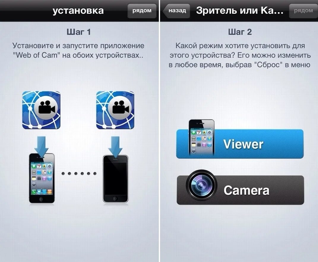 Программа подключения 2 телефона Приложения для подключения камеры к телефону