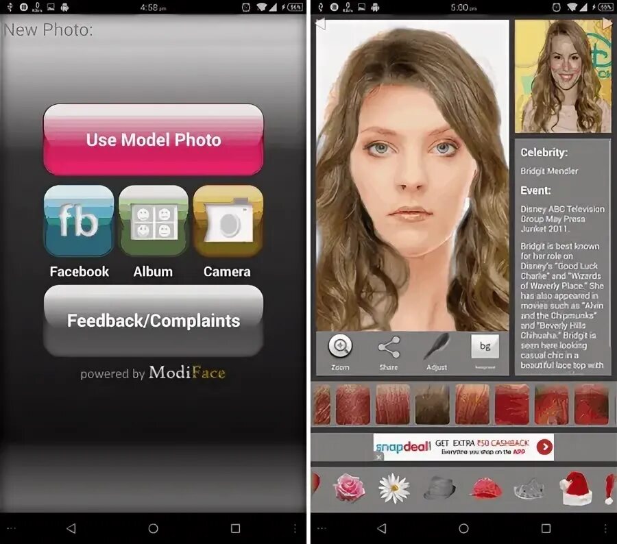 Программа прическа по фото андроид 3 Best Free Android Apps to Try Different Hairstyles