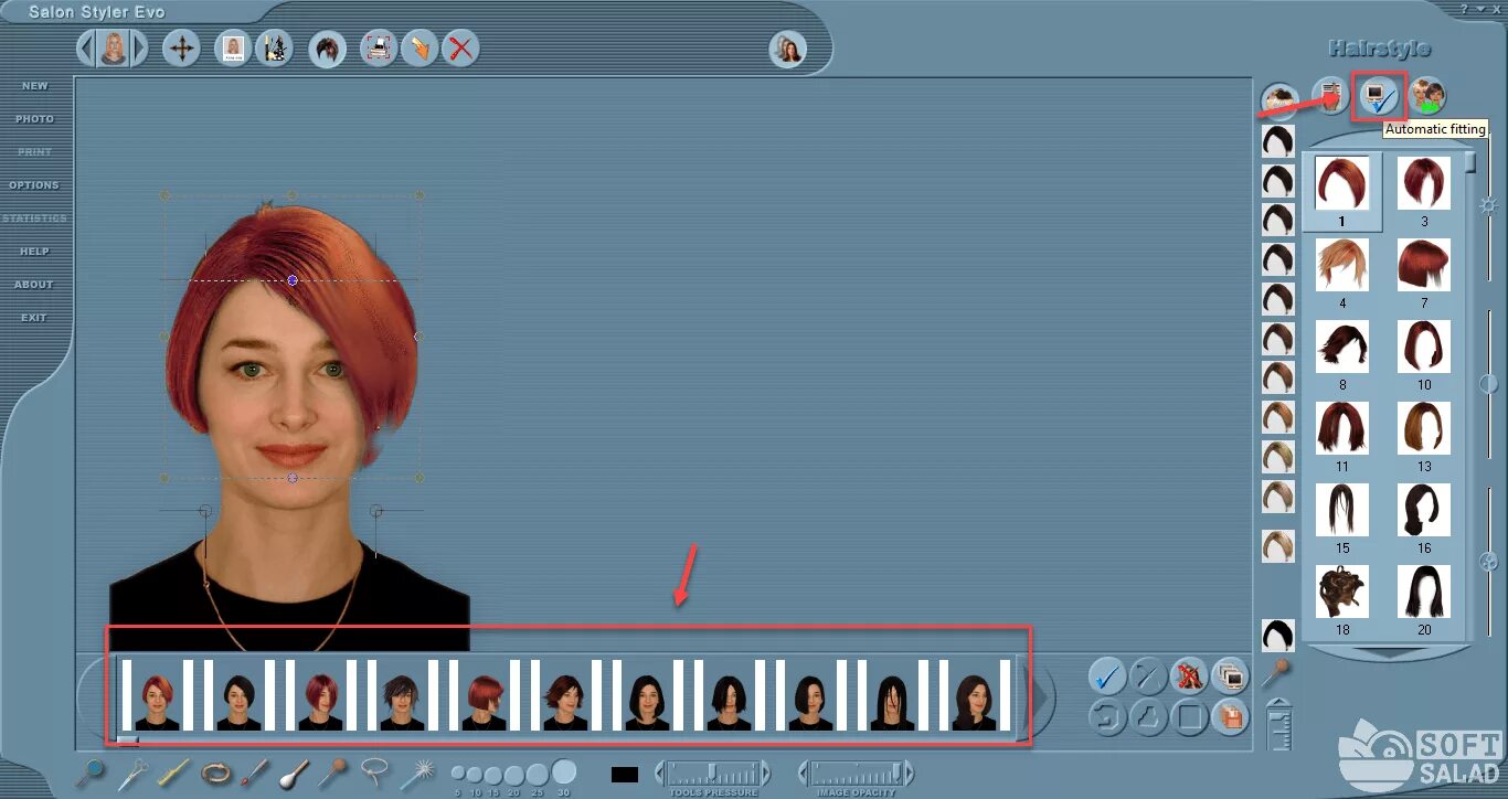 Программа причесок Программы для изменения причесок и цвета волос на фотографиях
