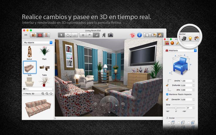 Программа про дизайн интерьера Live Interior 3D Standard Edition rebajo por tiempo limitado Software de diseño 