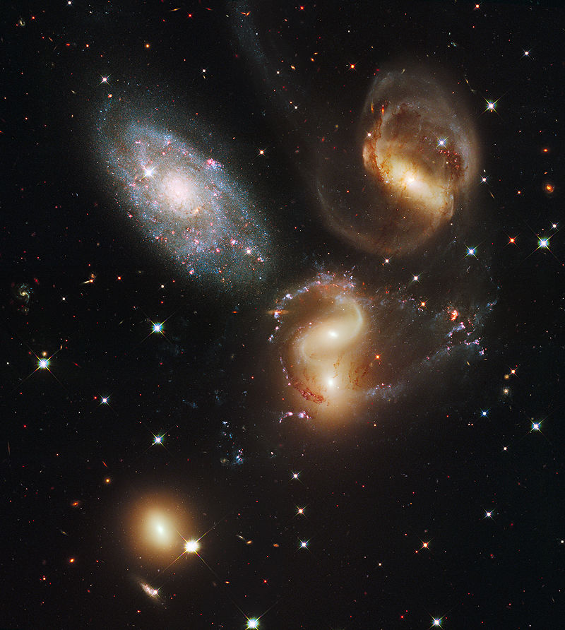 Программа рабочего стола фото космоса телескопом хаббл Файл:Stephan's Quintet Hubble 2009.full.jpg - Вікіпэдыя